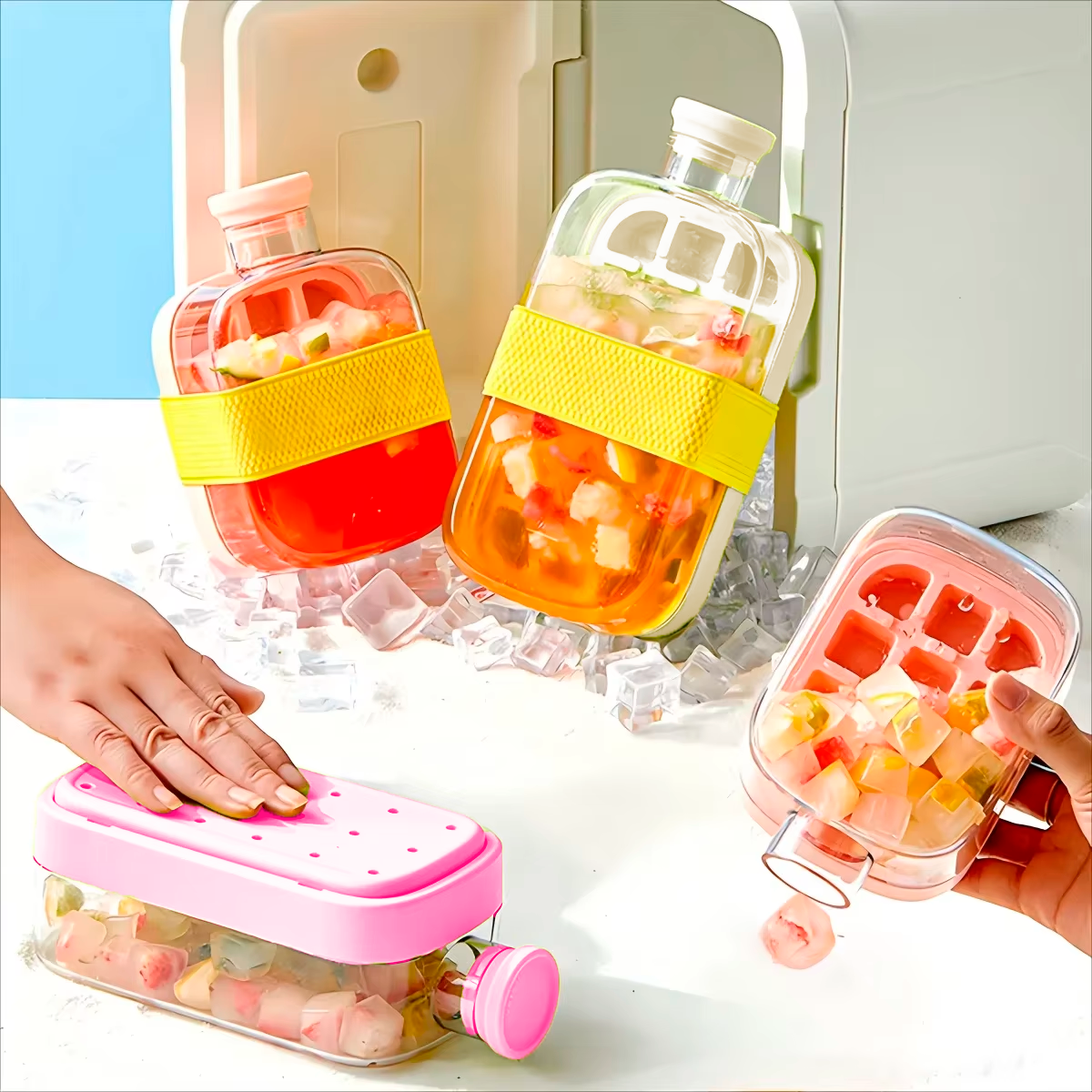 IcePop 2-in-1 Portable Ice Bottle